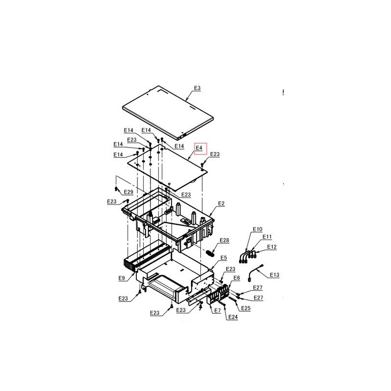 PLATINE 3F022445 10M DAIKIN Ref: 5018458
