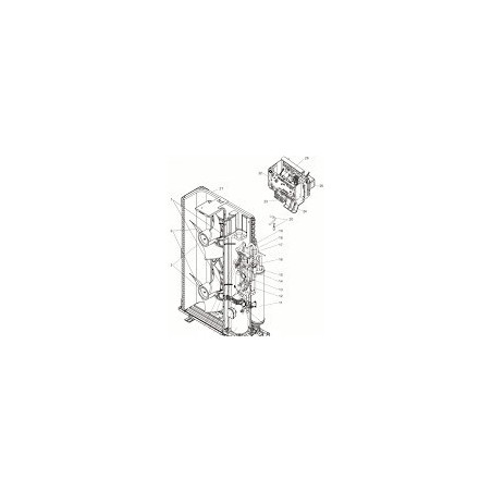 CARTE DE PUISSANCE GROUPE EXTERIEUR MITSUBISHI Réf:T7WA91323