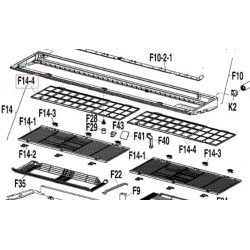FILTRE A AIR 3P260079 1 DAIKIN Ref: 1964309 2