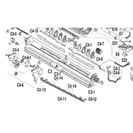 MOTEUR DE BALAYAGE VERTICAL DAIKIN Réf:150884J
