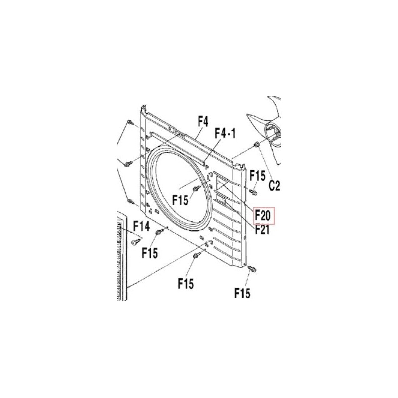 ETIQUETTE LOGO DAIKIN DAIKIN Ref: 1119154