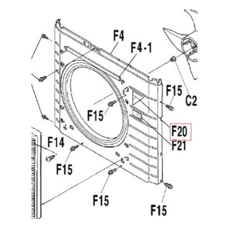 ETIQUETTE LOGO DAIKIN DAIKIN Ref: 1119154