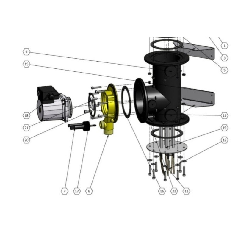 SUPPORT CIRCULATEUR AJTECH Réf:902000059