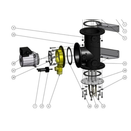 SUPPORT CIRCULATEUR AJTECH Réf:902000059