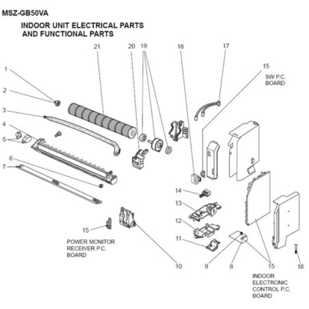 CARTE DE REGULATION MITSUBISHI Réf:E22A88452