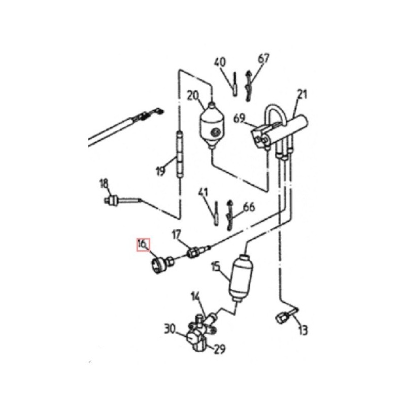 CAPTEUR BASSE PRESSION RZQ71B DAIKIN Ref: 152594J