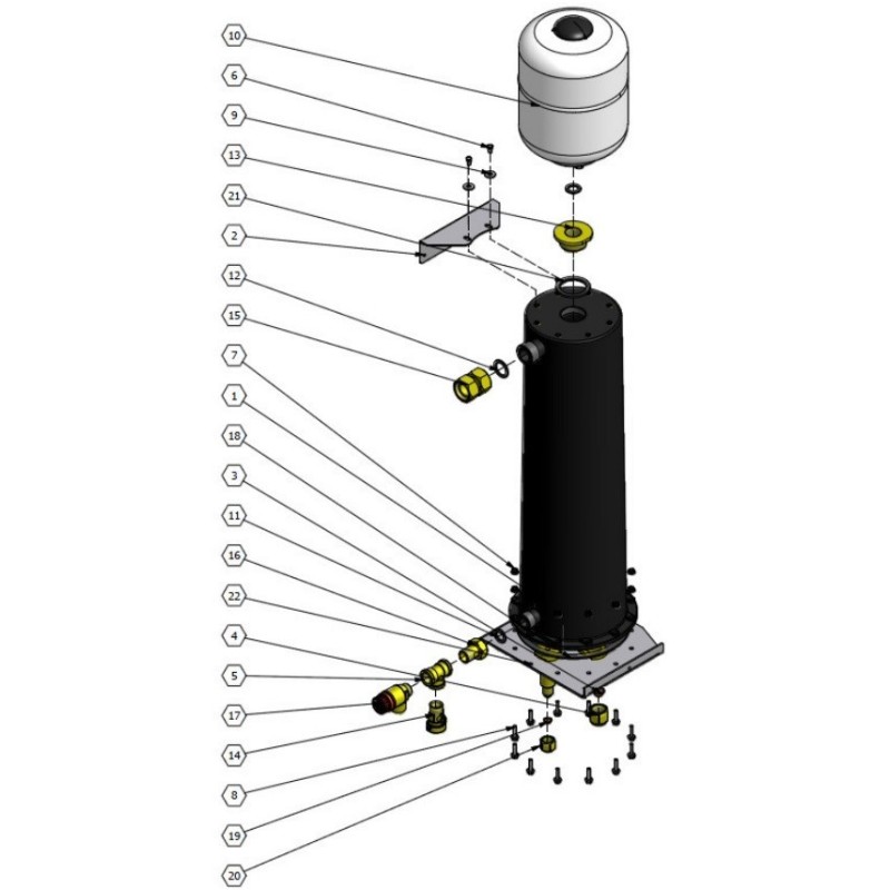 VASE EXPANSION 5 LITRES AJTECH Réf: 902000114