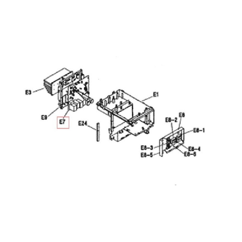 PLATINE  INVERTER  2P311890 2 DAIKIN Ref: 5010219