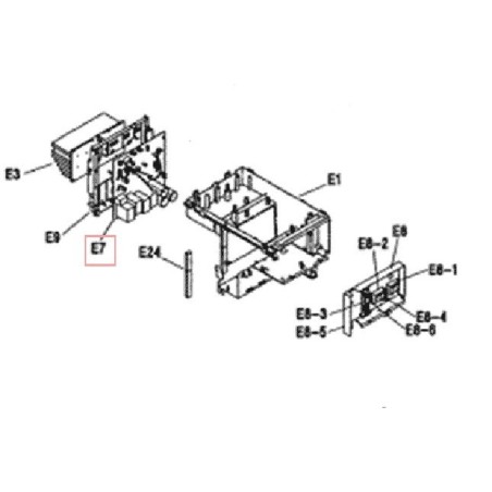 PLATINE  INVERTER  2P311890 2 DAIKIN Ref: 5010219