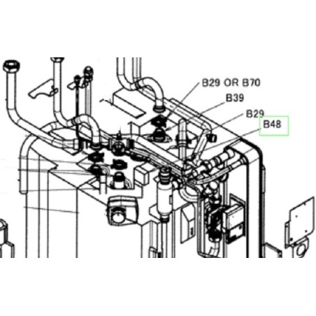 ISOLATION 50x45x20 4PW16157 3 DAIKIN Ref: 300848P