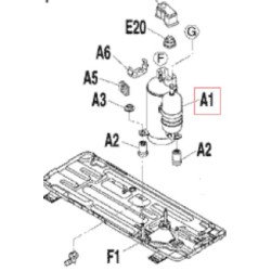 COMPRESSEUR 2YC45RXD C DAIKIN Ref: 5018431