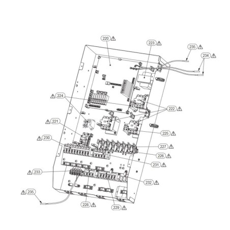 PLATINE DE REGULATION  ESTIA TOSHIBA Réf:3026V054