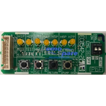PLATINE EC0542 2  2P193801 1 DAIKIN Ref: 301356P