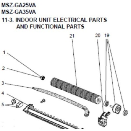 TURBINE DE VENTILATION MITSUBISHI Réf:E22897302