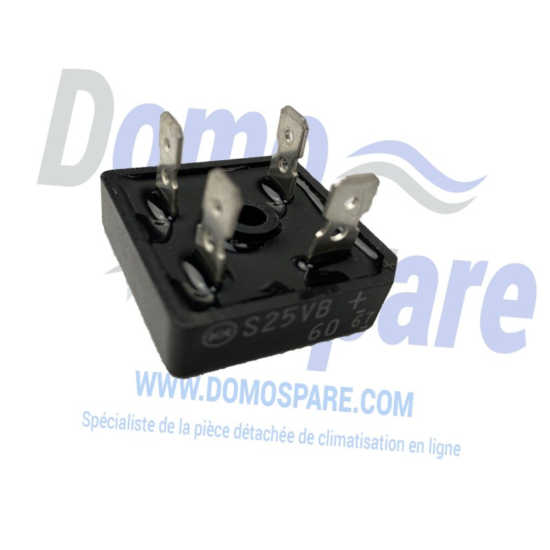 REDRESSEUR RXD50 71A 4MX80A DAIKIN Ref: 628953J