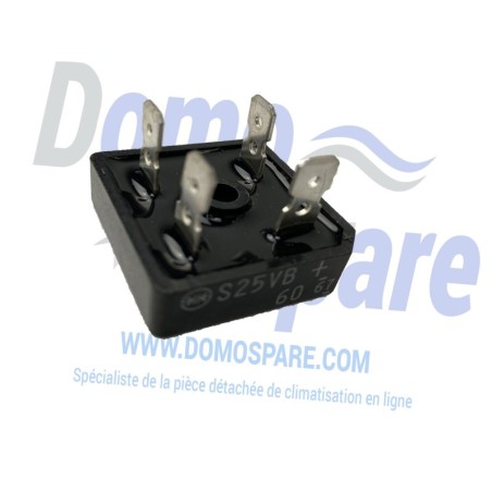 REDRESSEUR RXD50 71A 4MX80A DAIKIN Ref: 628953J