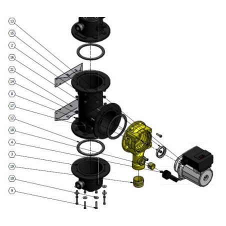 CIRCULATEUR TOPS 25/7 AJTECH Réf: 907000011