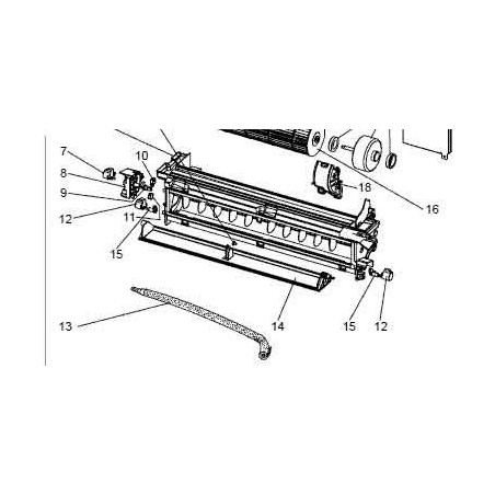 MOTEUR  DE BALAYAGE BAS MITSUBISHI Réf: M21L4V306