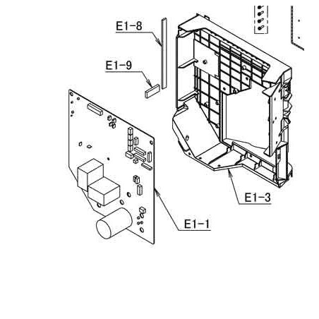 PCB 3F042171 2 C DAIKIN Ref: 5037048