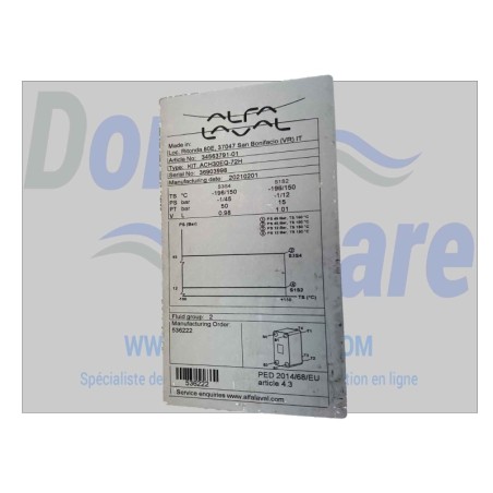 ECHANGEUR DE CHALEUR 11KW DAIKIN Ref: 5013637
