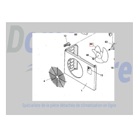 HELICE GROUPE EXTERIEUR Réf: 0566858
