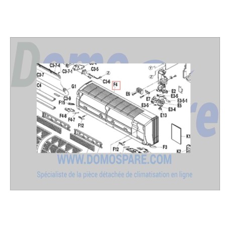 CARROSERIE DAIKIN Réf:162081J