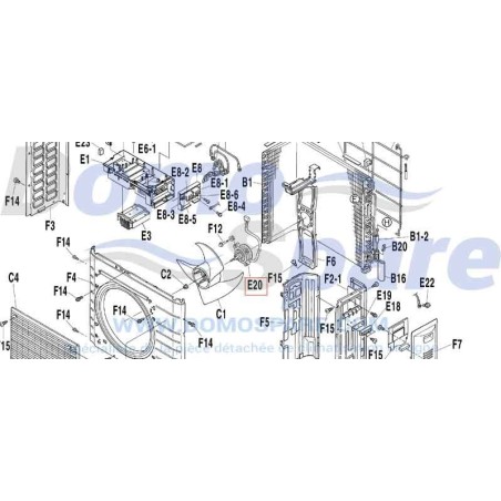 MOTEUR VENTIL 3F032899 1 DAIKIN Ref: 4018393