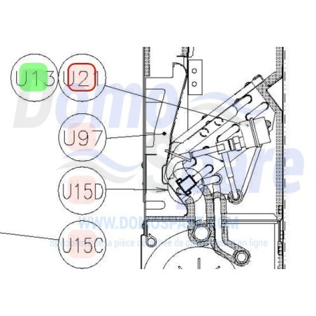 BOBINE ELECTROVANNE HITACHI Réf:E00580