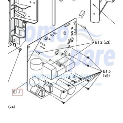 PLATINE 3F035672 3 C DAIKIN Ref: 5021919 2