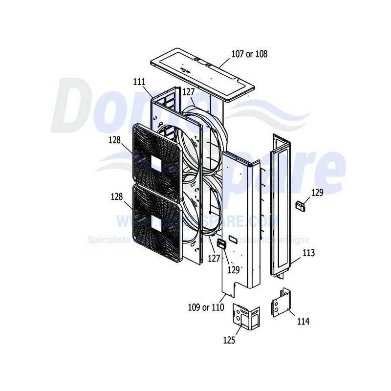 TOLE AVANT (2) 4PW38316 3 DAIKIN Ref: 5002302