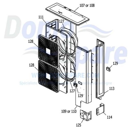 TOLE AVANT (2) 4PW38316 3 DAIKIN Ref: 5002302