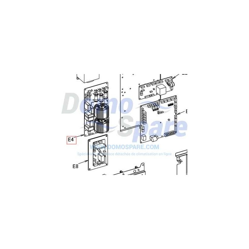 PLATINE A4P 2P265623 8  PC13001 3 DAIKIN Ref: 5011902
