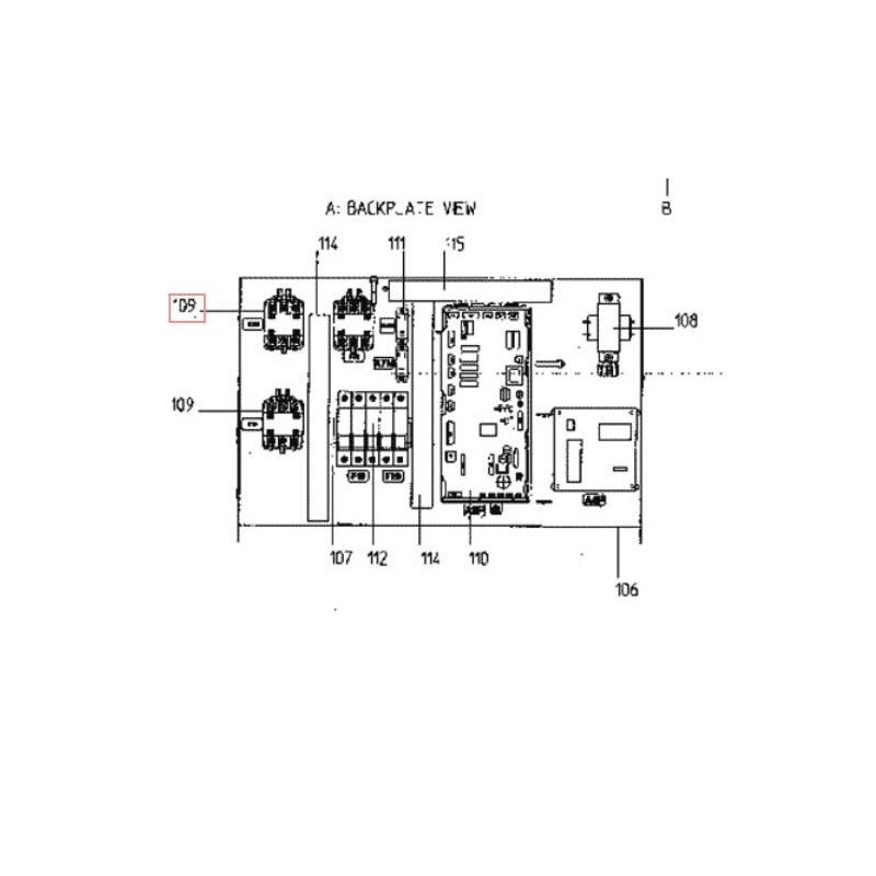 R*  CONTACTEUR  CLK26J P6 3SA42266 DAIKIN Ref: 138597J