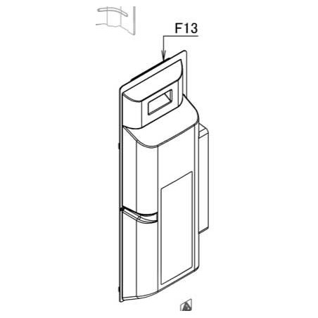 COUVERCLE VANNE ARRET  1P406907 1 DAIKIN Ref: 5017063