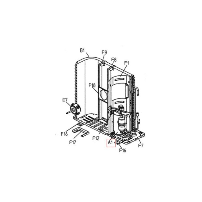 COMPRESSEUR  2YC63DXD C DAIKIN Ref: 5006029