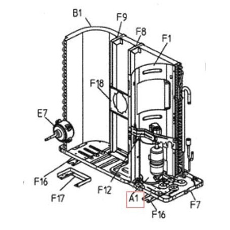 COMPRESSEUR  2YC63DXD C DAIKIN Ref: 5006029