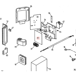 PLATINE A1P  EC0361 1 DAIKIN Ref: 1511109