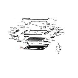 GRILLE DE REPRISE ASPIRATION DAIKIN Ref: 5012368