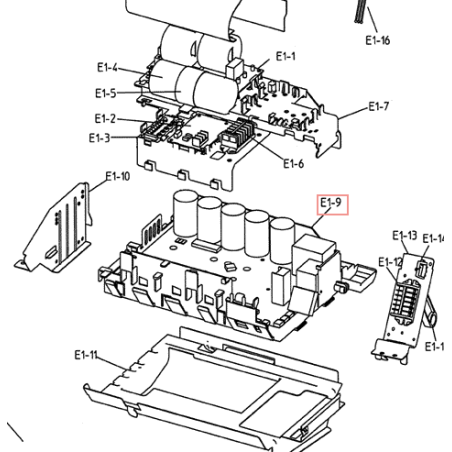 PLATINE PCB DAIKIN Réf:5006776