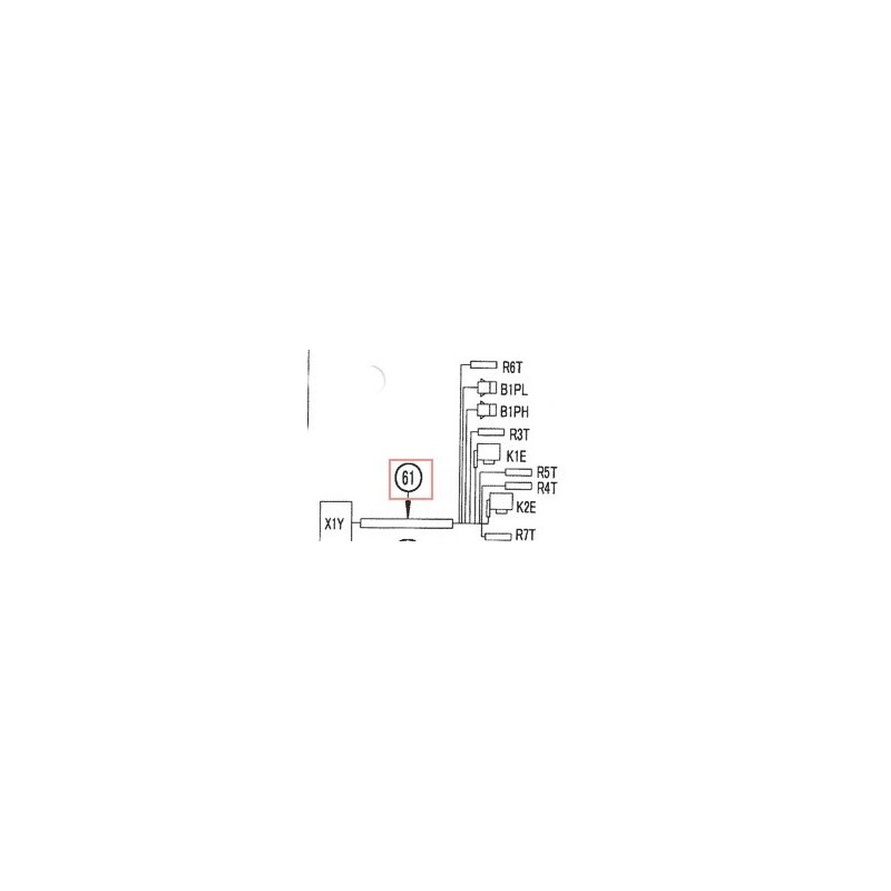 BOBINE DETENTEUR ET SONDE 2PW51805 1 21 DAIKIN Ref: 5002317