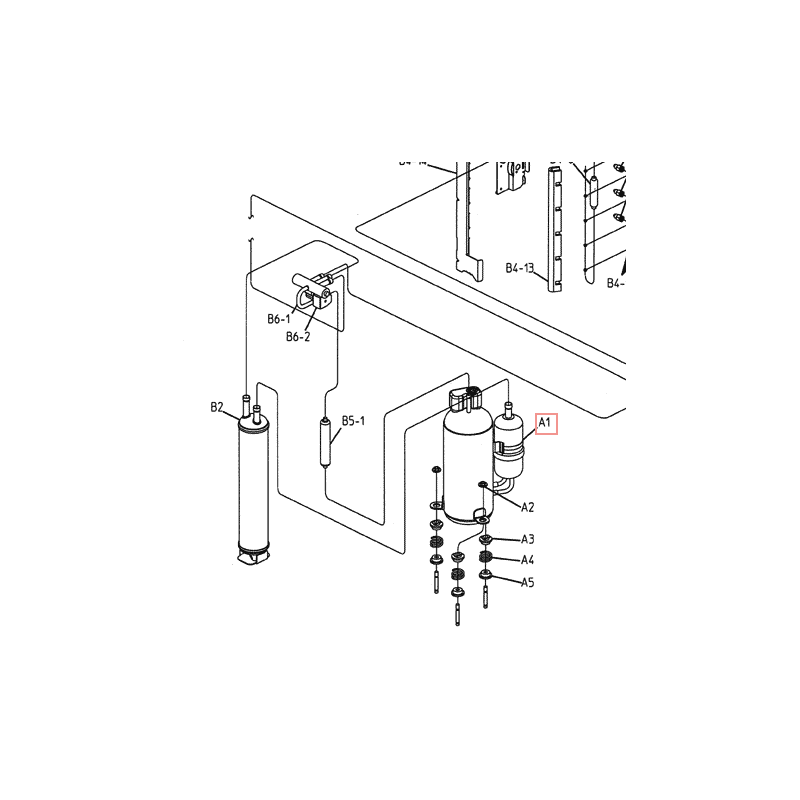 COMPRESSEUR DAIKIN Réf:1707359