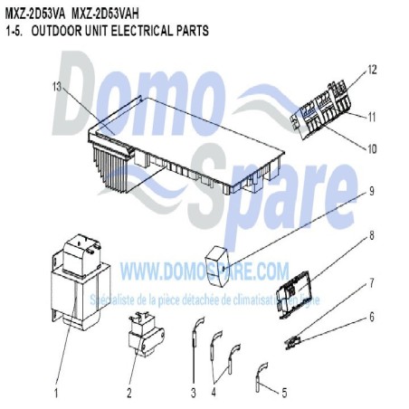 PLATINE INVERTER MITSUBISHI Réf: E22P58451
