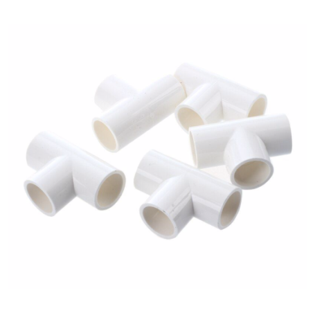 TE PVC BLANC POUR CLIMATISATION DN 20 Réf:RDP20T90