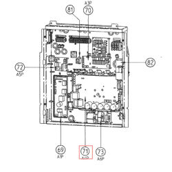 ENSEMBLE PLATINES A4P EC0461 2P193797 19 DAIKIN Ref: 5002310 2