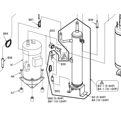 COMPRESSEUR JT15J DDKYR@J DAIKIN Ref: 5009461