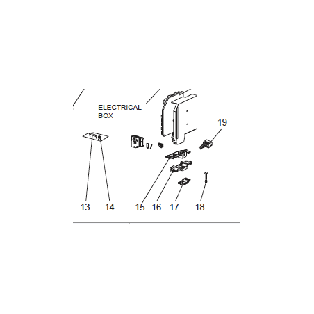 SONDE D'AMBIANCE SPLIT MITSUBISHI Réf: E22C32308