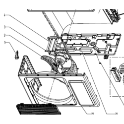 MOTEUR VENTIL   1501308506 DAIKIN Ref: 5012326 2