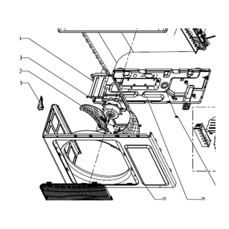 MOTEUR VENTIL   1501308506 DAIKIN Ref: 5012326