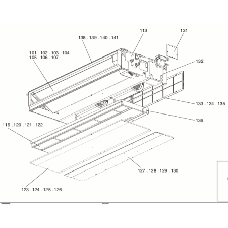 ECHANGEUR DE GAINABLE MITSUBISHI Réf: S70E19480