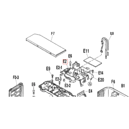 PLATINE DE CONTROLE DAIKIN Réf:1375947